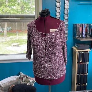 Pink long sleeve shirt